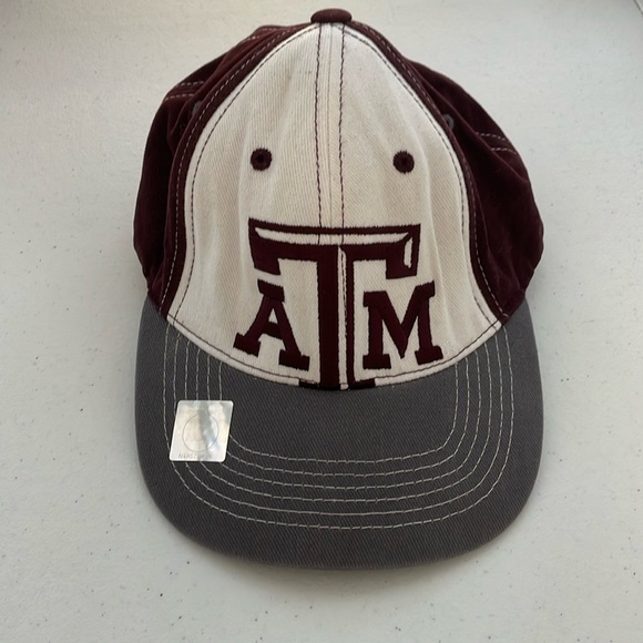 Texas A&M Aggies Flat Bill Embroidered Hat - Picture 1 of 7